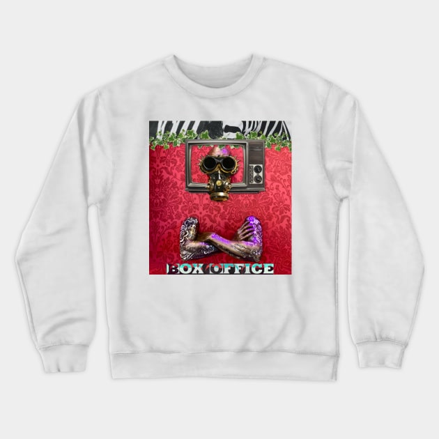 Box Office Movie Crewneck Sweatshirt by Prossori